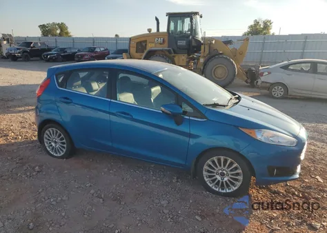 2013 Ford Fiesta Titanium z USA, uszkodzony, nr VIN 3FADP4FJ9EM160103